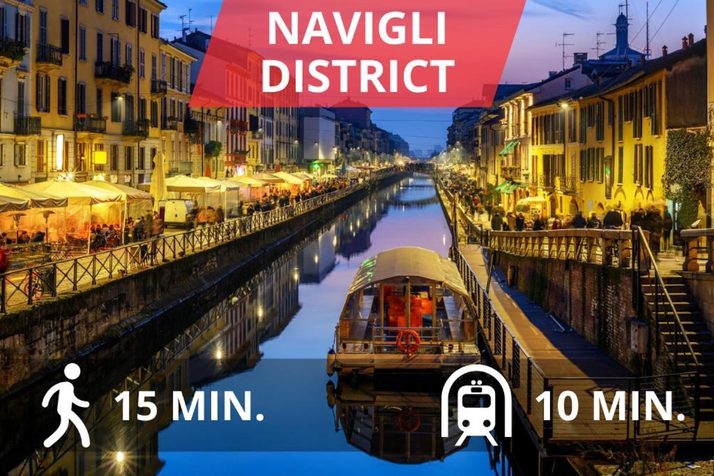 Carrobbio'S Nest - Elegant With Wifi And Netflix Apartment Milan Luaran gambar